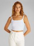 Топ Calvin Klein Jeans, цвет White denim - фото 2