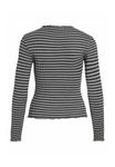 Топ VILA MIT LANGEN ÄRMELN VIRIKA STEHKRAGEN, Medium Grey Melange/Dark Grey - фото 7