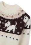 Джемпер B.ANGEL Jumper, White/Brown/White - фото 6