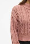 Джемпер VILA VIMIRA STEHKRAGEN, Old Rose/Light Pink - фото 4