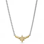 Pandora Серебряное колье 925 пробы с цирконами, женское - фото 6