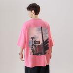 Футболка унисекс Edco Break Silence, розовый - фото 25