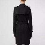 Тренч женский Burberry, черный - фото 4