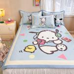 Покрывало Ice Silk Mat Sanrio, синий - фото 6