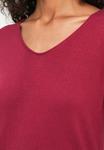 Джемпер TOM TAILOR SWEATER BASIC V-NECK, Rumba Red/Bordeaux - фото 6