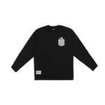 Унисекс свитшот THE NORTH FACE, черный - фото