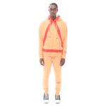 Свитер-свитшот цвета абрикос HVMAN, оранжевый - фото