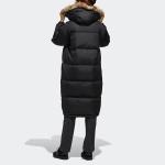 Пуховик женский черный Adidas - фото 4