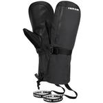 Варежки Iwanai на молнии Oyuki, Black - фото