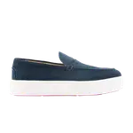 Кроссовки Christian Louboutin Paqueboat Flat Caspien, синий - фото