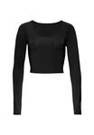 Топ Copenhagen Studios Long sleeved top, Schwarz/Black - фото 3