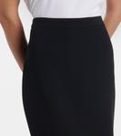 Юбка-карандаш из крепа кади Givenchy, черный - фото 4