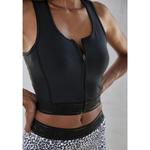 Укороченный топ для женщин LASCANA ACTIVE, цвет schwarz - фото 4