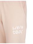 Хлопковые джоггеры с логотипом LIVINCOOL, нейтральный - фото 4
