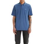 Футболка поло мужская синяя Levis - фото 4