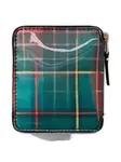 Клетчатый кошелек на молнии Comme Des Garçons Wallet, красный - фото 2