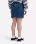 Джинговая мини-юбка для девочек abercrombie kids - фото 3