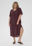 Платье Kaffe Curve ALIA , Fudge/Bordeaux - фото