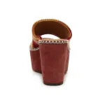 Сандалии Pendant Platform Sandal Joie, цвет maroon_beige_ruststripe - фото 4