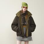 Стеганая куртка унисекс Nothomme, цвет Coffee - фото 11