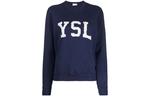 Свитшот женский Saint Laurent, синий - фото