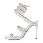 RENE CAOVILLA Женские сандалии Cleo One Strap White - фото 3