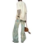 Футболка с принтом слоган Acne Studios, Ecru - фото 5