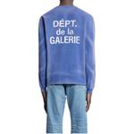 Французский лонгслив пуловер Gallery Dept., синий - фото 5