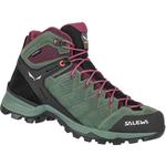 Женские туфли Alp Mate Mid WP Salewa, зеленый - фото 2