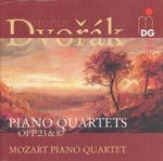 Диск CD Dvorák: Piano Quartets Op 23 & 87 [Import] - Antonin Dvorák, Mozart Piano Quartet - фото