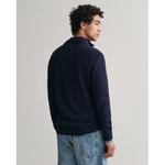 Свитер Gant Casual Full Zip, синий - фото 2