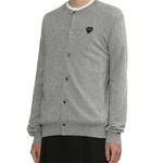 Джемпер унисекс CDG Play, серый - фото 9