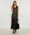 Кружевное платье Liu Jo, черный - фото 2