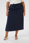 Юбка KAFFE CURVE Nana, темно-синий - фото 2