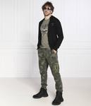 Кардиган мужской Aeronautica Militare шерстяной на молнии, черный - фото 2