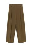 Брюки Mango Trousers, Khaki - фото 4