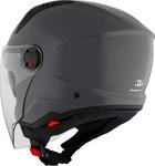 Шлем KYT d-city plain jet, Grey - фото 2