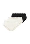 Трусы Schiesser 3ER PACK , Off-White Schwarz/Off-White - фото 5