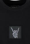 Футболка с принтом Skelett Patch Mister Tee, черная - фото
