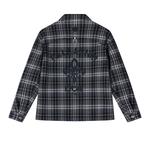 Рубашка унисекс Palladium, серый черный - фото