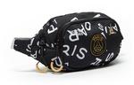 Сумка Air Jordan x Paris Saint Germain Messenger Bag 'Black' - фото 8