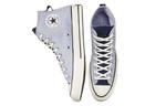 Кроссовки chuck 70 high 'washed indigo hickory stripes' Converse, синий - фото 4