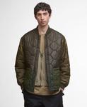 Стеганая куртка Barbour Cording, Army Green - фото