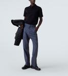 Хлопковая поло Prada, черный - фото 2