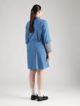 Платье-рубашка ONLY Carmakoma CARBea, синий деним - фото 4
