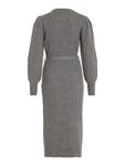 Платье до колена Vila, средний серый меланж - фото 2