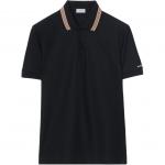 Burberry Мужская черная поло - фото