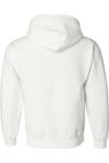 Толстовка с капюшоном Gildan DryBlend, белый - фото 2