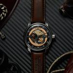 ZEPPELIN Часы Men's Watch, 8664-5 Black Gold - фото 6