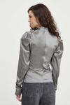 Блузка Gestuz, серый - фото 3
